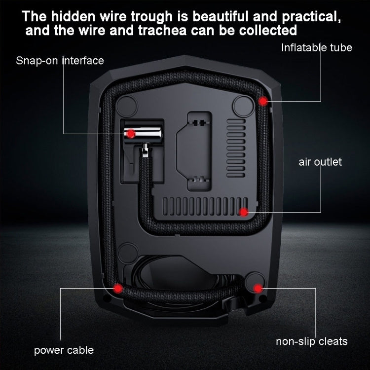 SUITU ST-5002 DC 12V Car Air Compressor Tire Inflator 150 PSI Auto Air Pump, Pointer Model, Digital Display Model, Pointer Model+Toolbox, Digital Display Model+Toolbox