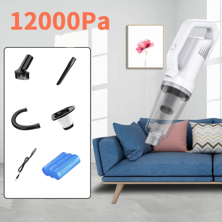 SUITU ST-6101 120W 35500rpm Cordless Car Vacuum Cleaner,Spec:, Basic 2 Section 7.4V, Upgraded 3 Section 11.1V, Deluxe 3 Section 11.1V
