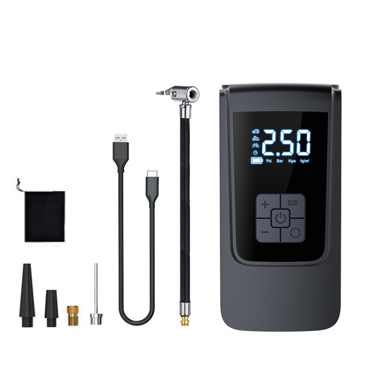 150psi Air Pump Intelligent Digital Display Car Bicycle Ball Electric Pump Cylinder, SUITU ST-9624A Wired, SUITU ST-9624B Wireless+USB, SUITU ST-9624C Wireless+DC+USB