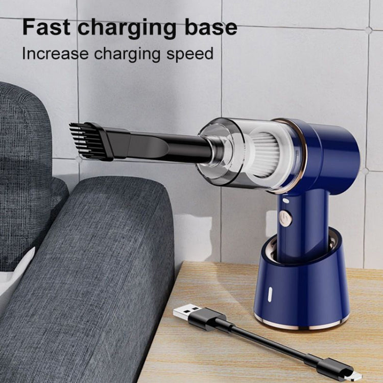 SUITU ST-6638 Car Wireless Vacuum Cleaner Suction and Blower Integrated With Light ,Spec:, Basic Type-A Charge, Luxury Type-A Charge, Top Version Type-C