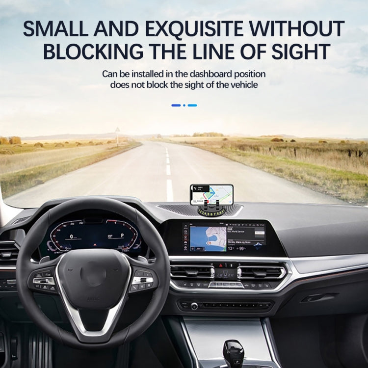 R-2017 Car Mobile Phone Holder 360 Degree Rotatable Swan Stand, Without Number Plates, With Number Plate