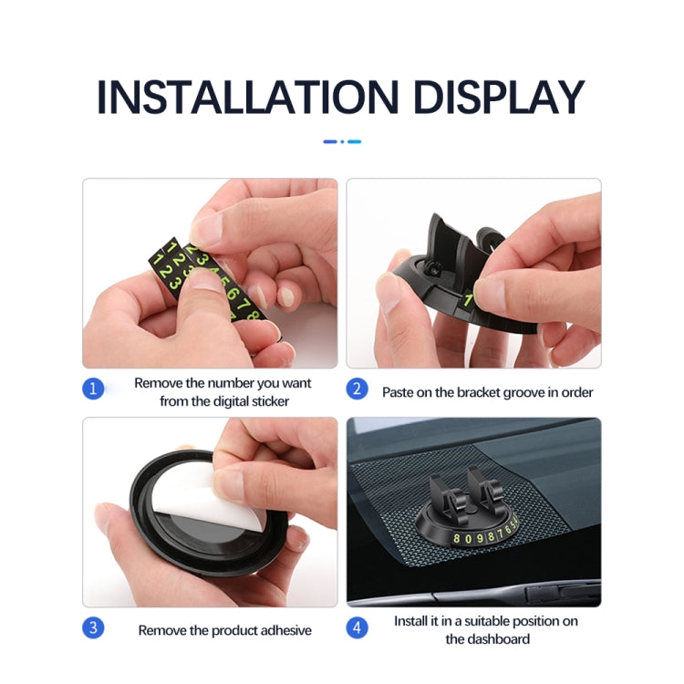 R-2017 Car Mobile Phone Holder 360 Degree Rotatable Swan Stand, Without Number Plates, With Number Plate