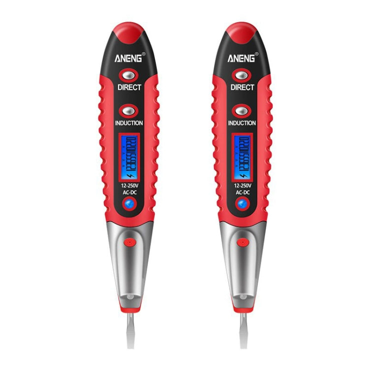 ANENG VD700 2pcs Sound and Light Alarm Non-contact Digital Display Sensor Multi-function Test Pen, Digital Display Pen (Yellow Green), Digital Display Pen (Black Yellow), Digital Display Pen (Black Red)
