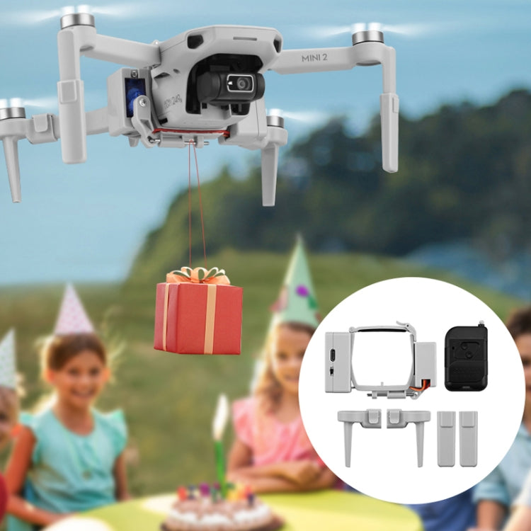 For DJI MINI 2/Mavic Mini/Mini SE Airdrop System Fishing Bait Wedding Ring Deliver Life Rescue Throw Thrower, For DJI MINI 2/Mavic Mini