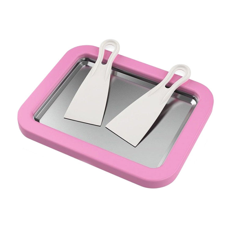Mini Household Fried Yogurt Machine Children Homemade DIY Fried Ice Tray