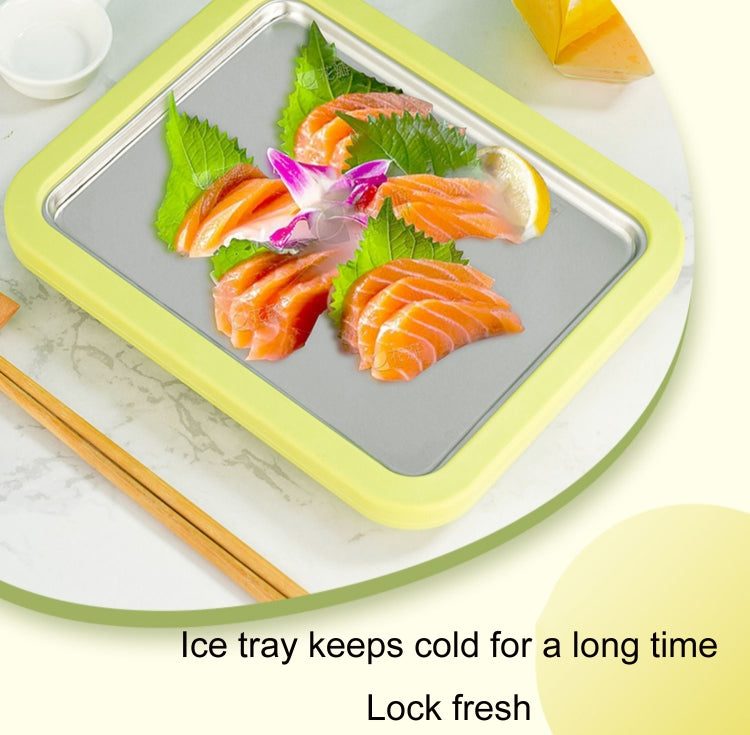 Mini Household Fried Yogurt Machine Children Homemade DIY Fried Ice Tray