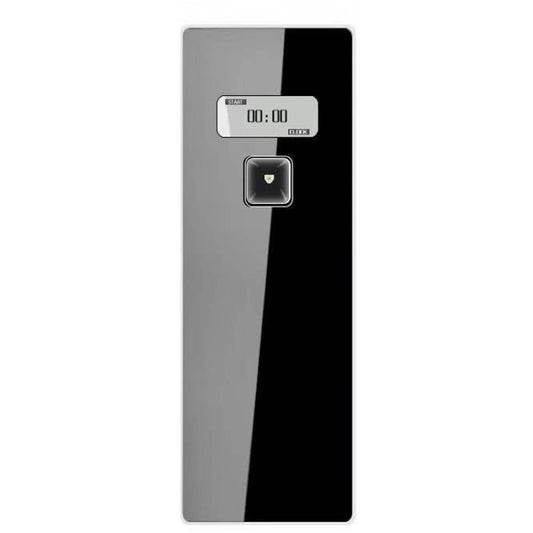 بخاخ عطر أوتوماتيكي ذكي بشاشة رقمية LCD من الفولاذ المقاوم للصدأ المقاوم للتآكل، شاشة LCD (تيتانيوم أسود)، شاشة LCD (تيتانيوم ذهبي)، شاشة LCD (مصقولة)