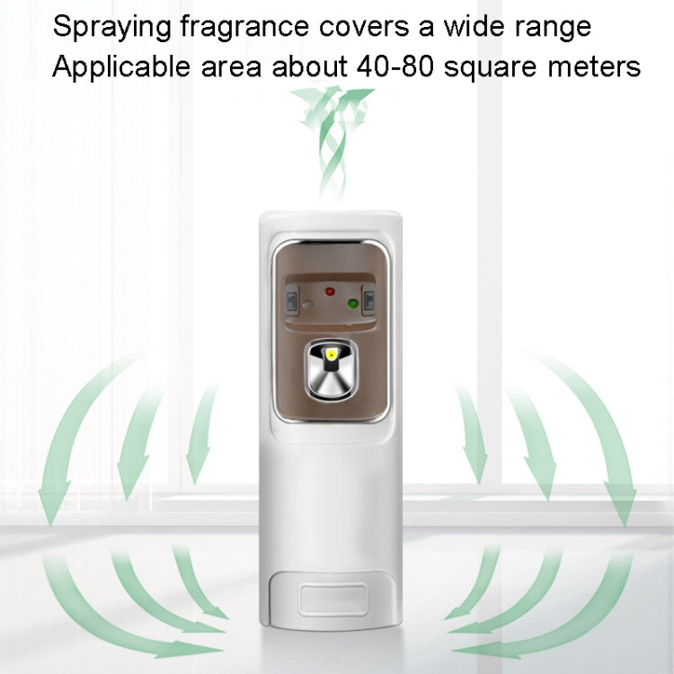Automatic Light Sensor Spraying Machine Toilet Timed Fragrant Machine, Automatic Light Sensor 4 (White)