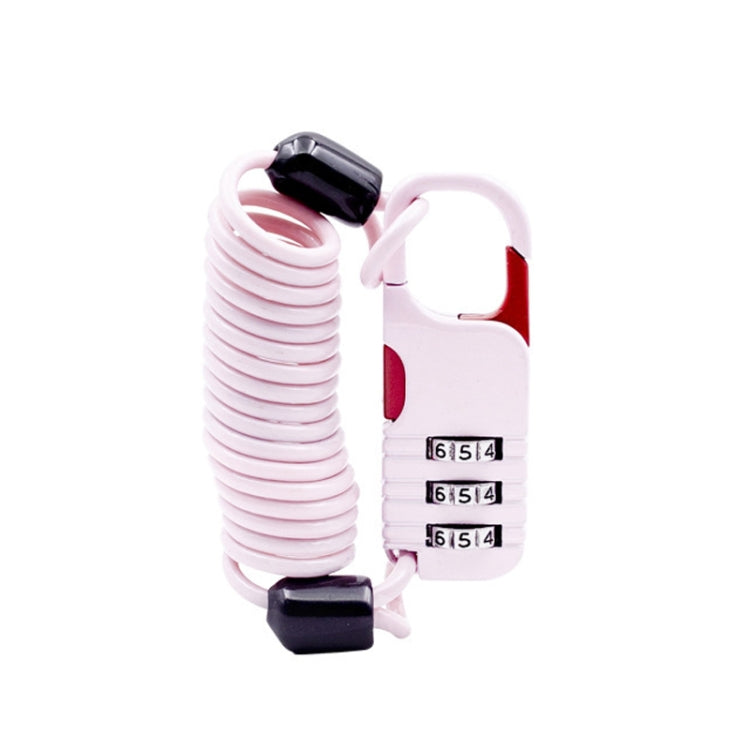 Helmet Anti Theft Password Lock Motorcycle Car Basket Soft Lock