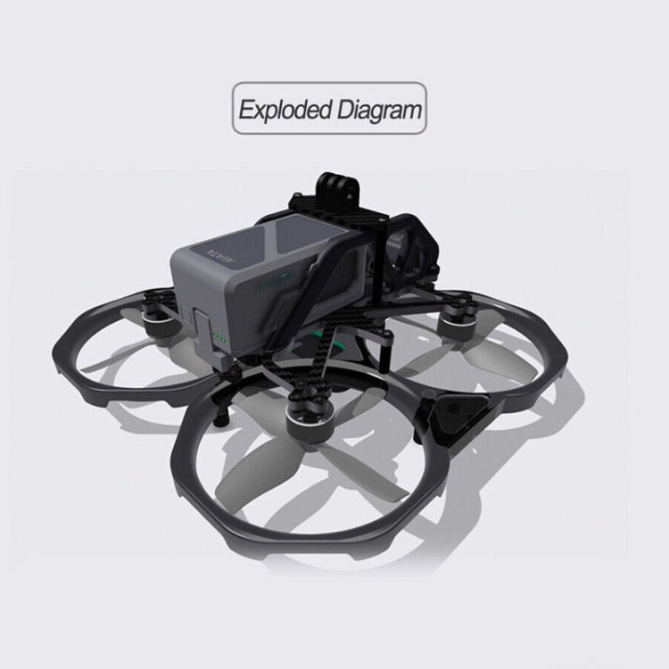 مناسب لمجموعة إطار ترقية DJI Avata مقاس 3.5 بوصة، رف، رف + 4 محركات