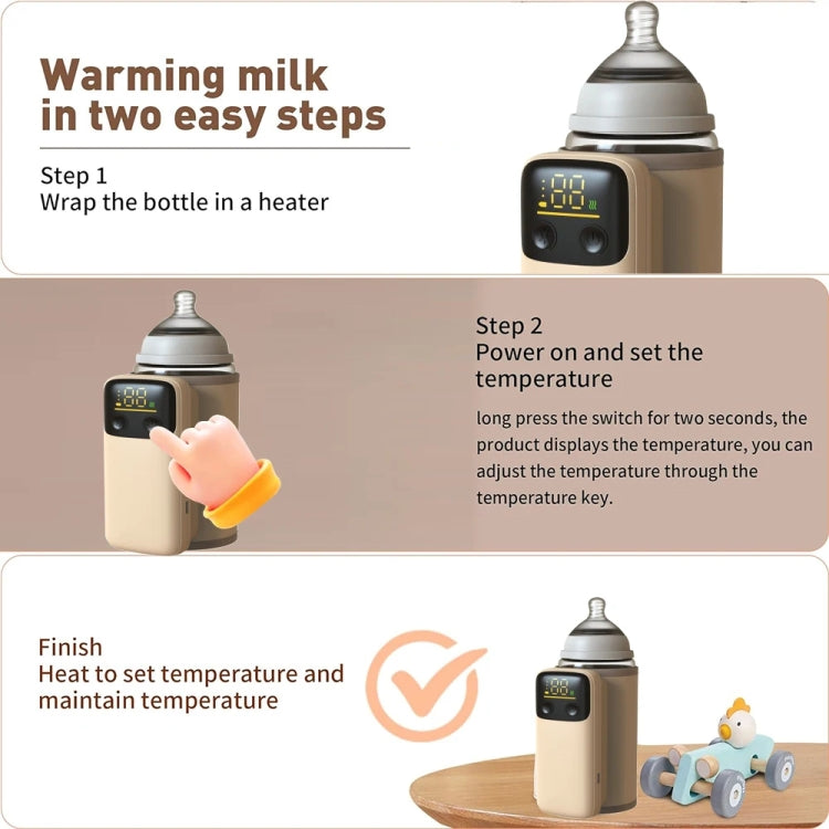 18W Fast Charging Baby Bottle Warmer With Digital Display, Fast Charging Standard Version, Fast Charging Flagship Version