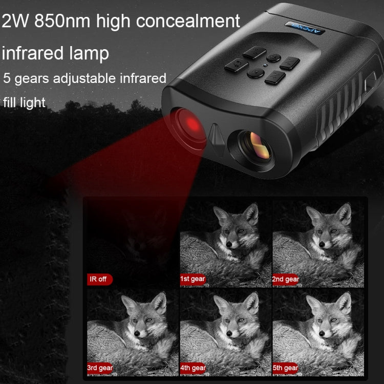 APEXEL 3-inch LCD HD Screen Photo Video Portable Binoculars Digital Infrared Night Vision Device