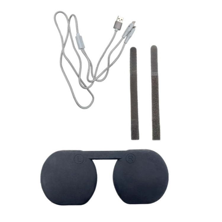iplay for PSVR2 TYPE-C Charging Cable + Glasses Cover + Cable Tie Set