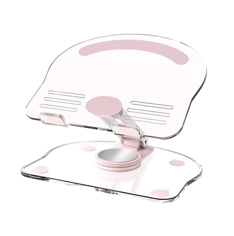 KF-Z11 Acrylic Tablet PC Mobile Phone Bracket Desktop Rotating Foldable Lazy Non-slip Phone Support Frame