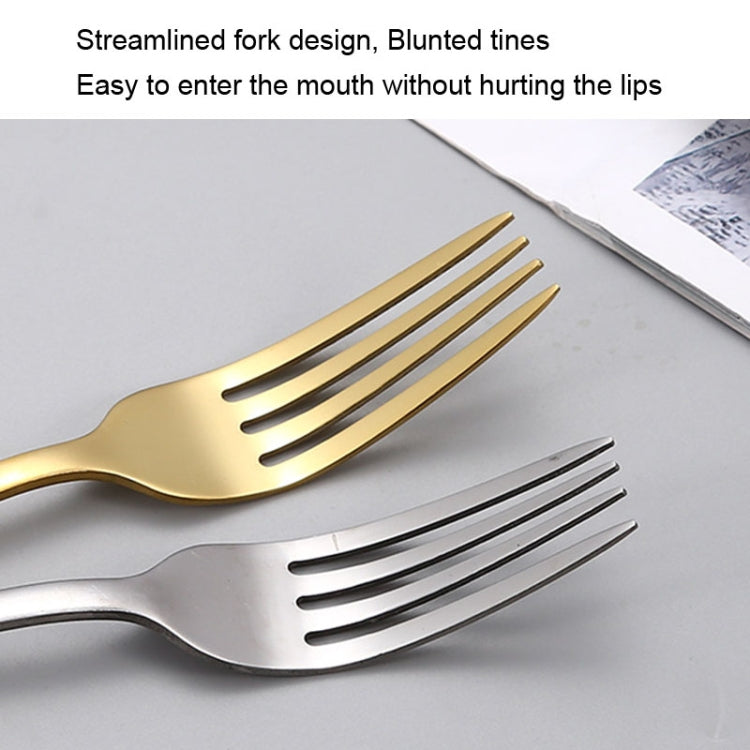 24pcs/set Boxed Stainless Steel Cutlery Knife, Fork and Spoon Cutlery Set, Silver, Gold, Rose Gold, Colorful, Black, Blue, Purple