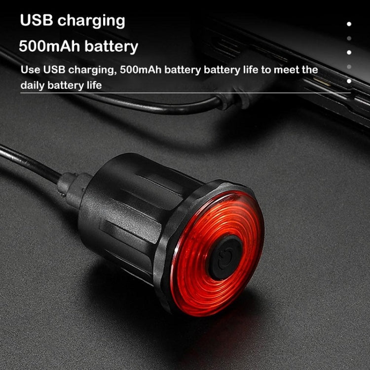 WEST BIKING Bicycle USB Charging Smart Brake Sensor Warning Tail Light