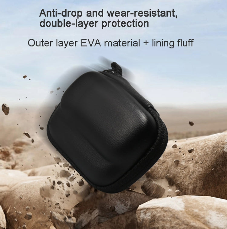 حقيبة تخزين محمولة مع حلقة تثبيت لكاميرا Insta360 GO 3 Mini Body Bag