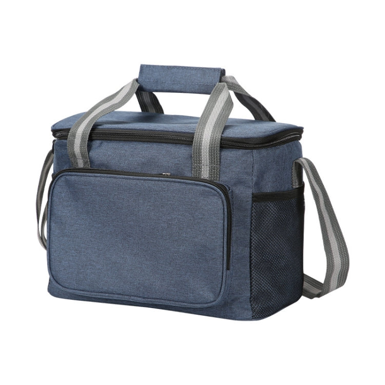 24L Waterproof Oxford Cloth Picnic Bag Outdoor Ice Pack Thickened Portable Insulation Bag, 24L Black, 24L Grey, 24L Navy, 24L Wine Red
