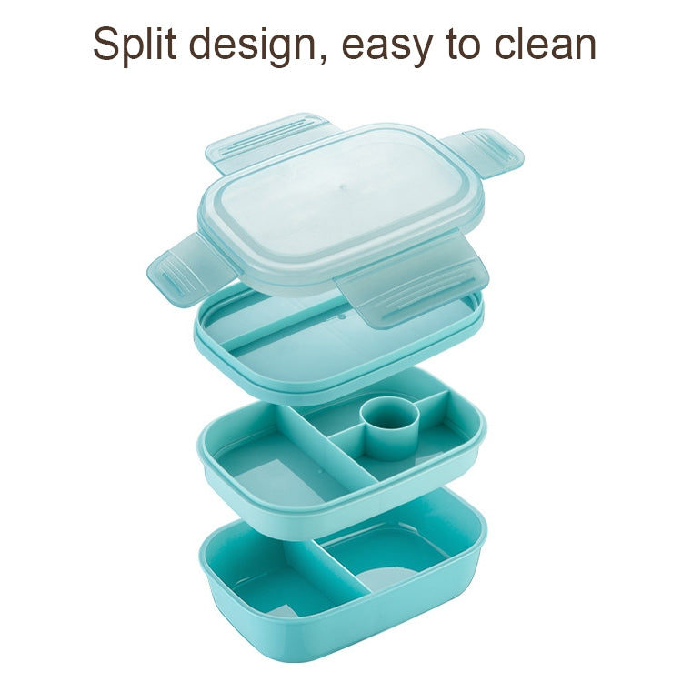 1900ML Large Capacity Microwave Children Sealed Compartment Lunch Box