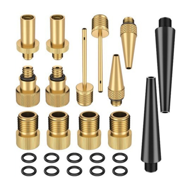SV/AV/DV Bicycle Valve Adapter Set Bike Ball Pump Accessories