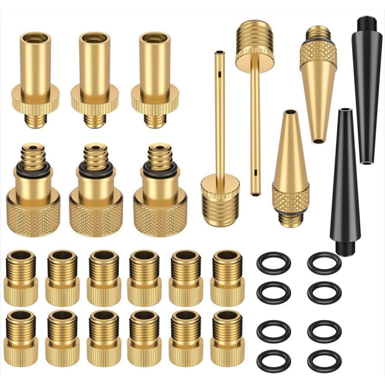 SV/AV/DV Bicycle Valve Adapter Set Bike Ball Pump Accessories