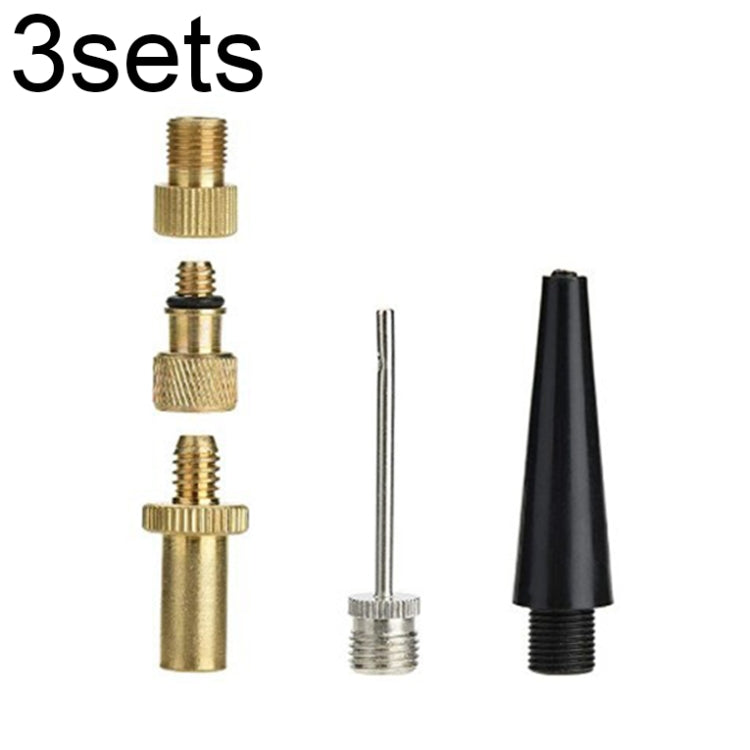 SV/AV/DV Bicycle Valve Adapter Set Bike Ball Pump Accessories