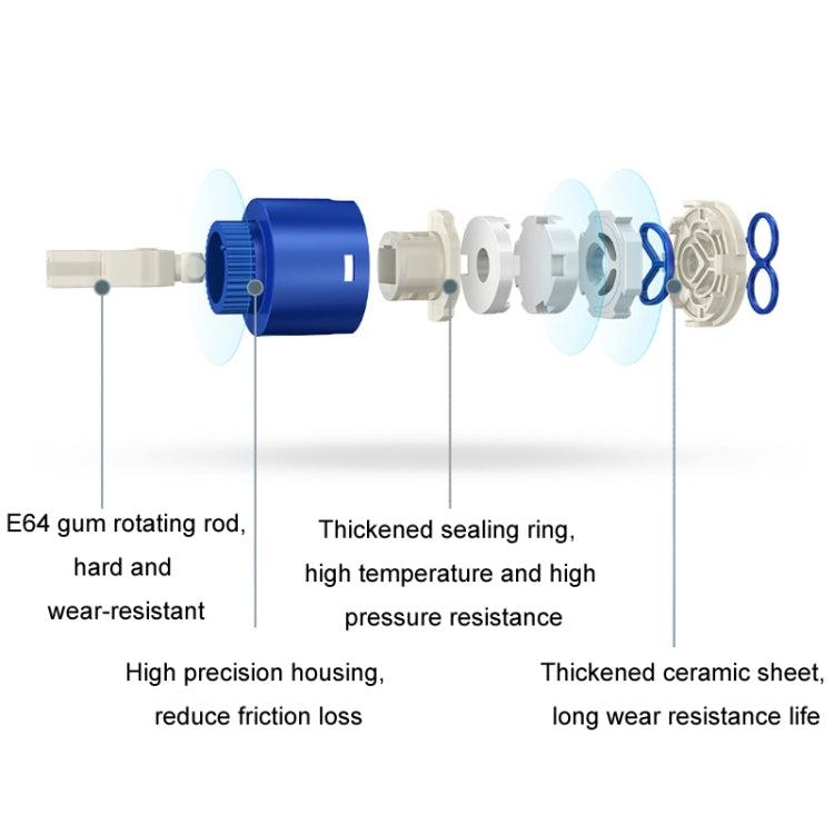Kitchen Pull-out Universal Telescopic Hot & Cold Water Faucet