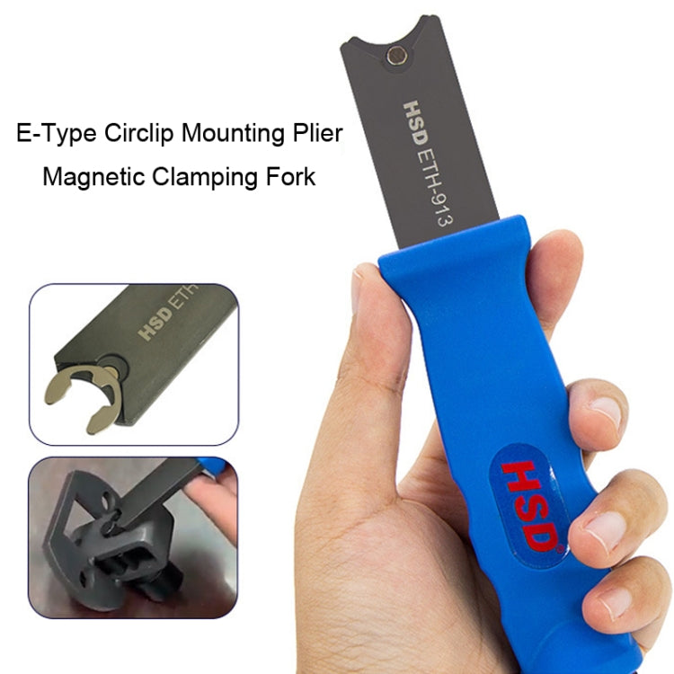 E-Type Spring Clamp Plier C-Type Snap Ring Plier Meson Fork Retaining Ring Plier, HSD ETH-913