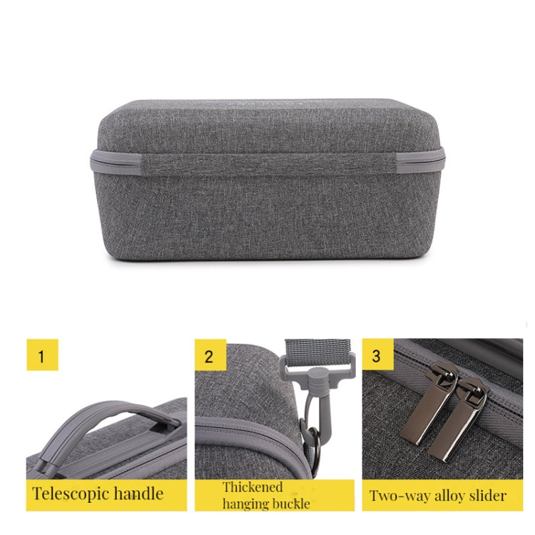 For PICO 4 VR Integrated Storage Bag Messenger Bag Hard Shell Protective Box