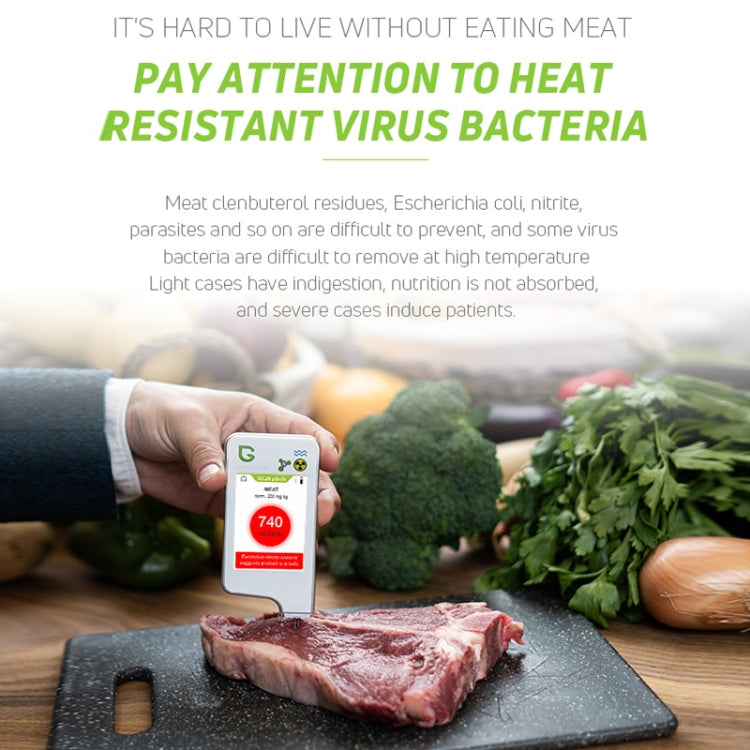 Greentest ECO6 Vegetable, Fruit, Meat Food Nitrate Water Quality Nuclear Radiation Environmental Detector, EU Plug