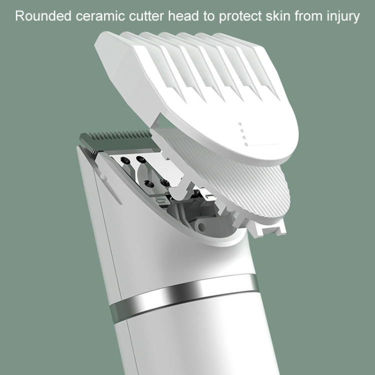 Pet Shaver Cat Dog Paw Hair Clipper Electric Fader, 2 in 1 Green, 3 in 1 Green, 4 in 1 Green, 2 in 1 White, 3 in 1 White, 4 in 1 White, Single Head
