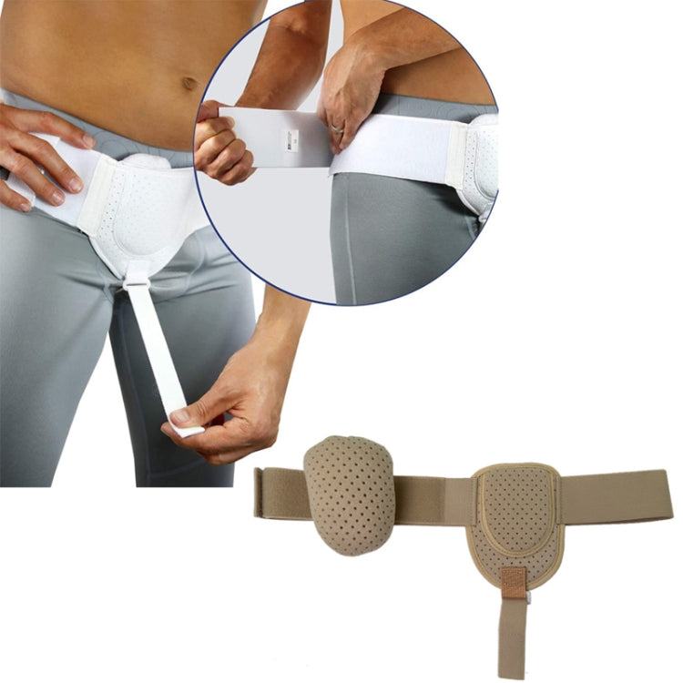 Adult Hernia Belt Groin Protection Belt, Black, Skin Color