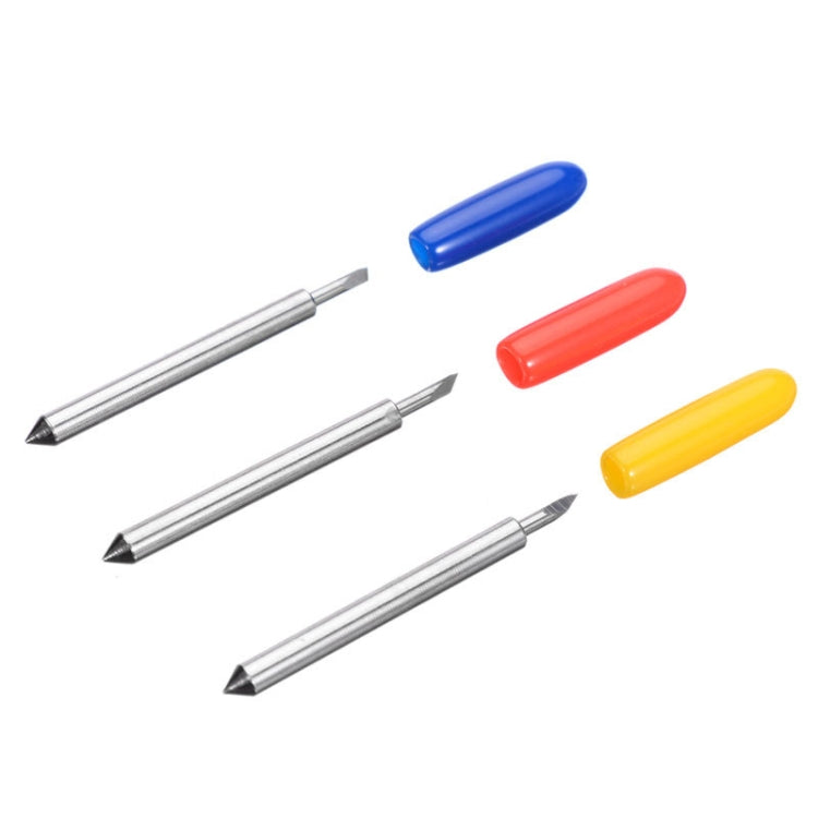 Reflective Film Lettering Knife Roland Cutting Plotter Universal Cutter, 15pcs, Knife Holder + 15pcs