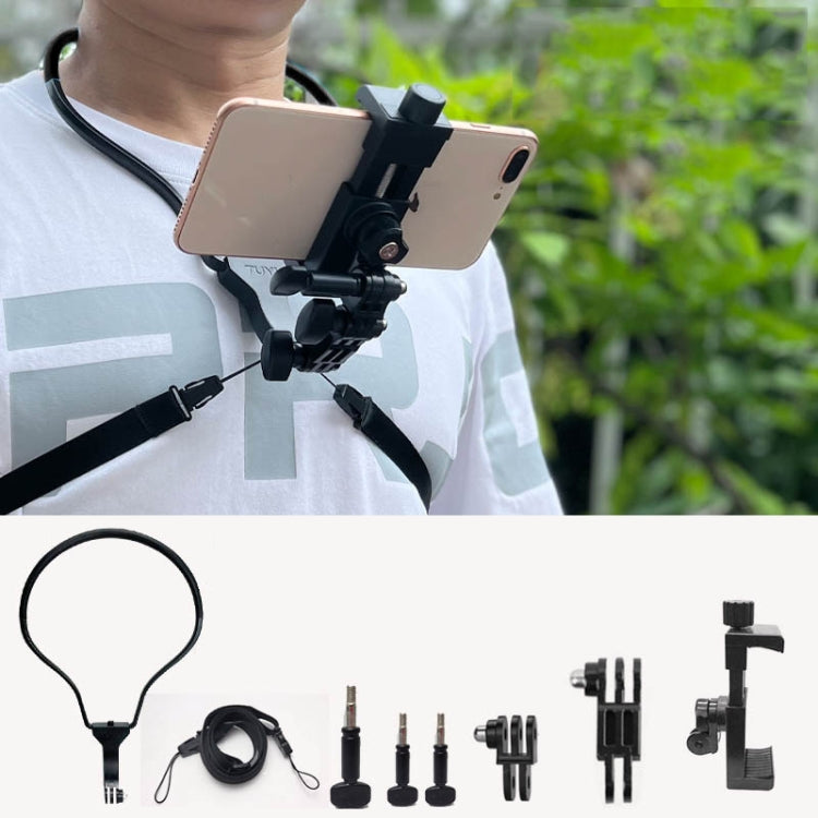 TUYU Camera Neck Holder Mobile Phone Chest Strap Mount  For Video Shooting//POV