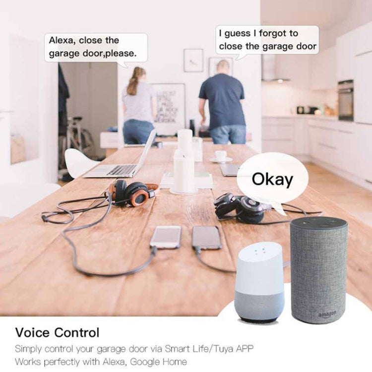 Tuya APP Remote Control WIFI Smart Garage Door Controller
