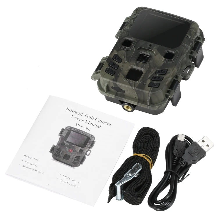20MP 1080P Hunting Trail Camera With Night Vision Wildlife Scouting Photo