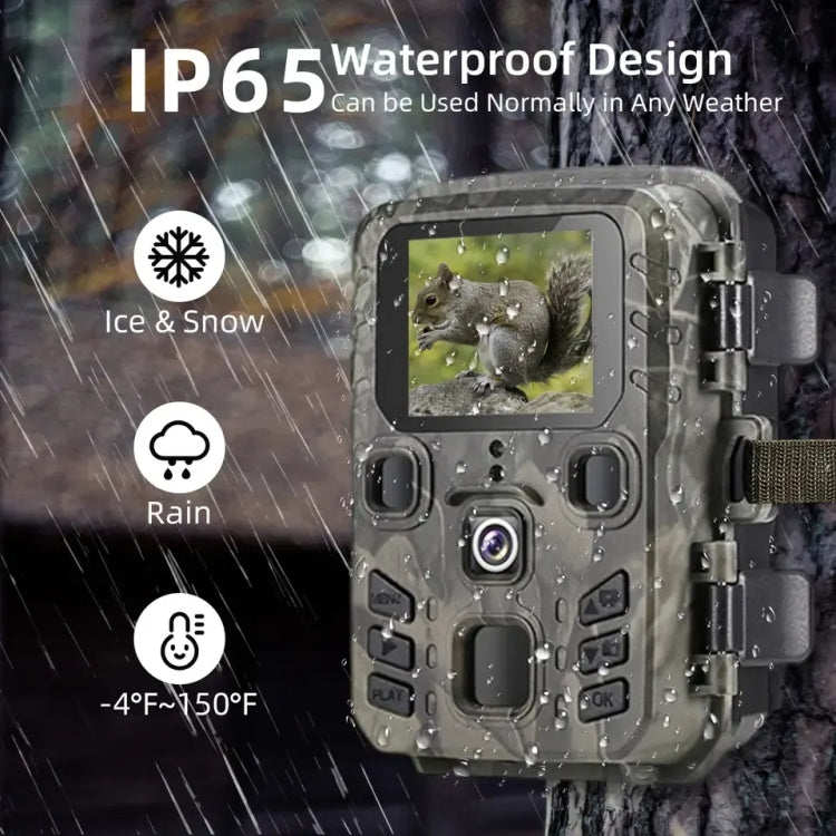 20MP 1080P Hunting Trail Camera With Night Vision Wildlife Scouting Photo