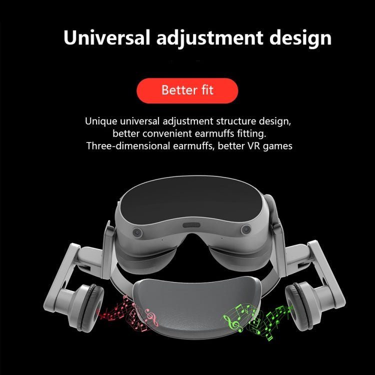 For PICO 4 / PICO 4 PRO Headset Audio Earmuffs Anti-interference VR Accessories