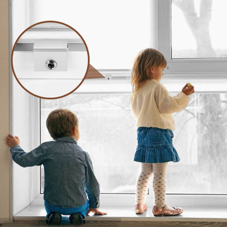 No Punching Limiters Child Safety Window Limit Lock With Key, Double Windows