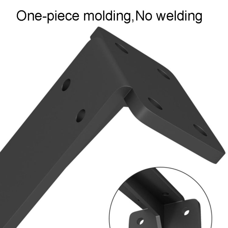 5mm T Type Heavy Duty Bracket Concealed Load-Bearing Laminate Support Bracket, 6 inch, 8 inch, 10 inch, 12 inch, 14 inch, 16 inch, 18 inch, 20 inch