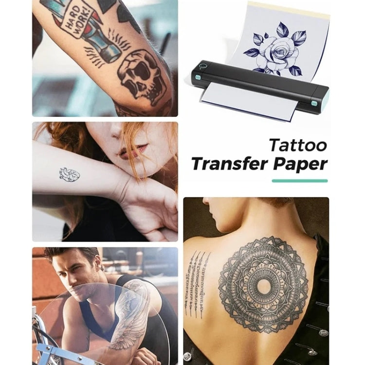 For Phomemo M08F / TP81 100sheets /Pack A4 Tattoo Transfer Paper Compatible For MR.IN Brother Pocket Jet / MT800