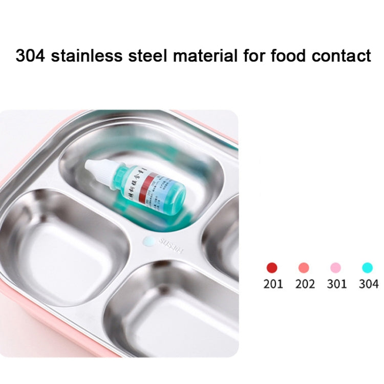304 Stainless Steel Lunch Box Leakproof Insulated Student Dormitory Bento Box