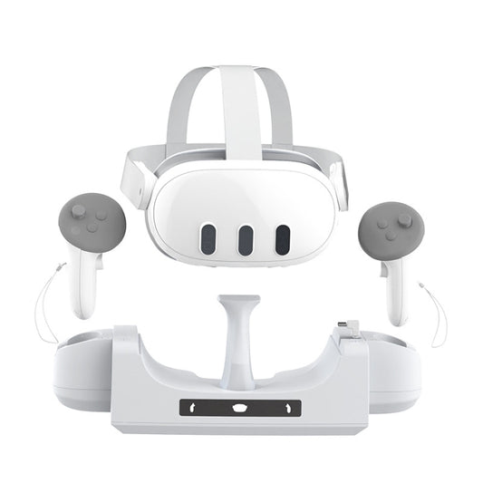 For Meta Quest 3 VR Helmet Charging Base Wall-mounted Fast Charging Rack With LED Indicator