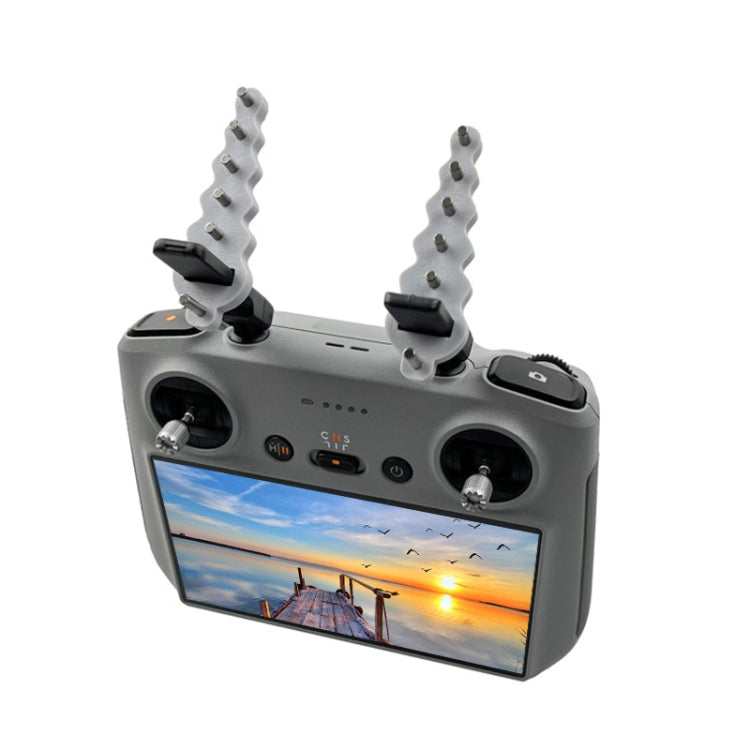 For DJI Air 3/Mini 4 Pro Drone RC 2 Remote Controller Yagi Antenna Signal Booster, 2.4G 913797, 5.8G 913797