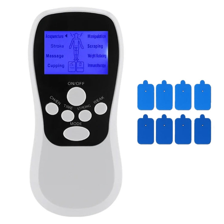 Multifunctional Low Frequency Pulse Meridian Physiotherapy Massage Instrument, White Standard, White Upgrade, Blue Standard, Blue Upgrade