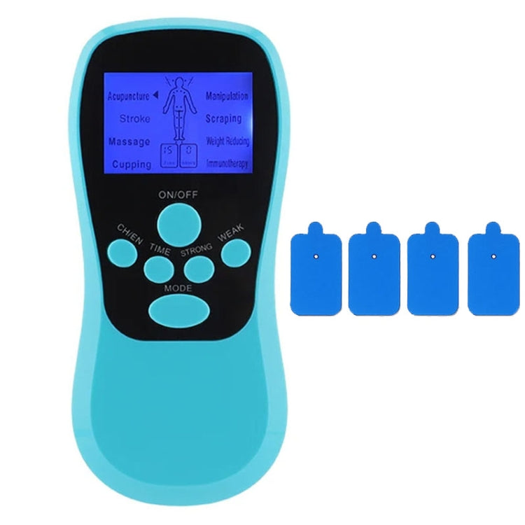 Multifunctional Low Frequency Pulse Meridian Physiotherapy Massage Instrument, White Standard, White Upgrade, Blue Standard, Blue Upgrade