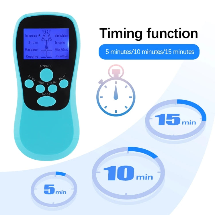 Multifunctional Low Frequency Pulse Meridian Physiotherapy Massage Instrument, White Standard, White Upgrade, Blue Standard, Blue Upgrade