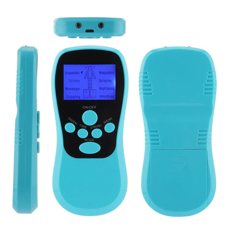 Multifunctional Low Frequency Pulse Meridian Physiotherapy Massage Instrument, White Standard, White Upgrade, Blue Standard, Blue Upgrade