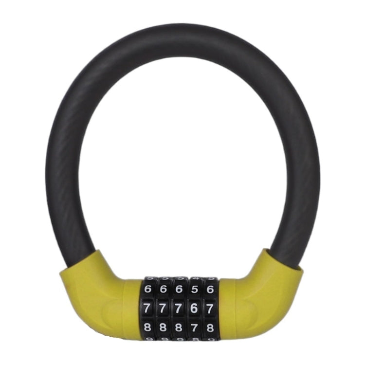 Bicycle And Electrical Vehicle 5-Digit Combination Lock Safety Anti-Theft Cycling Lock