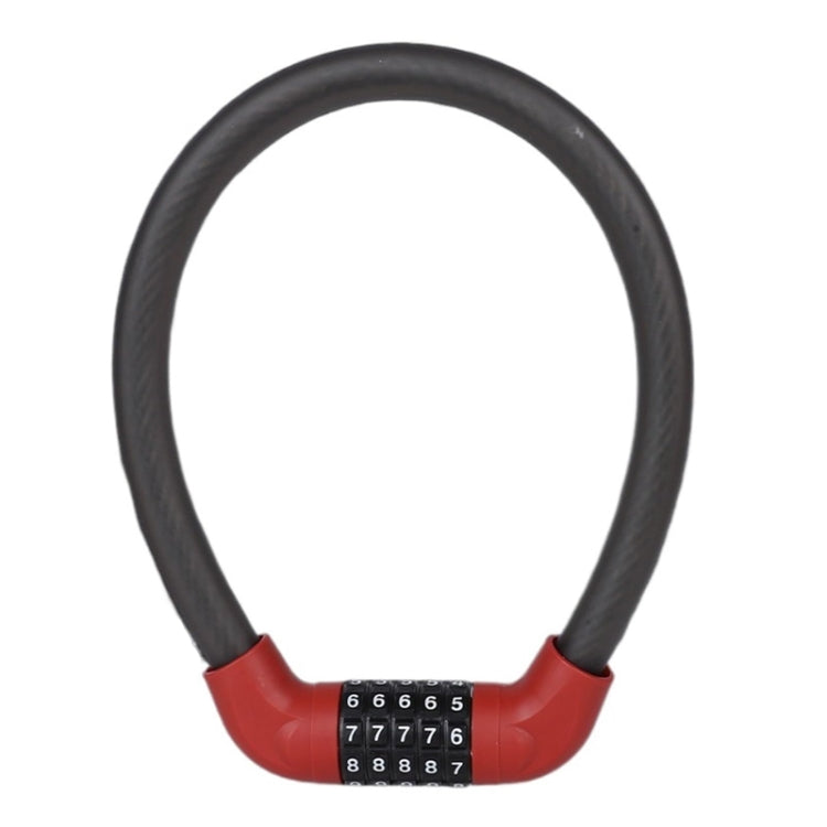 Bicycle And Electrical Vehicle 5-Digit Combination Lock Safety Anti-Theft Cycling Lock